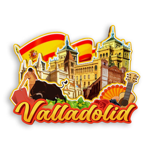 Refrigerator Magnet for Valladolid Spain  1519