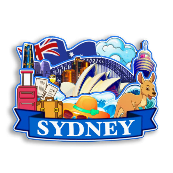 Refrigerator Magnet for Sydney Australia  2646