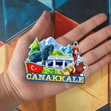 Магнит на холодильник для Чанаккале Турция 1674