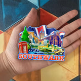 Refrigerator Magnet for Southwark UK  1457