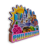 Refrigerator Magnet for Philadelphia Pennsylvania USA  1113
