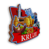 Refrigerator Magnet for Kruje Albania  2463