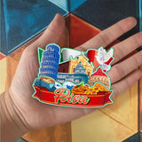 Kühlschrankmagnet für Pisa, Italien 1294