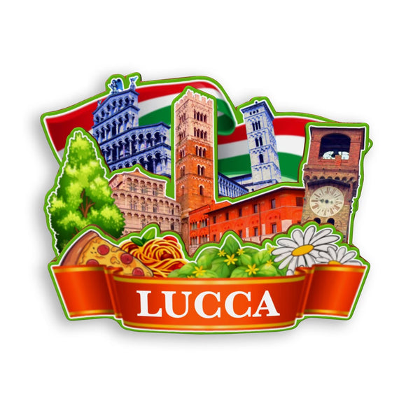 Refrigerator Magnet for Lucca Italy  1309