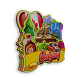 Refrigerator Magnet for Calgary Canada  1854