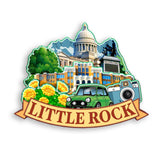 Kühlschrankmagnet für Little Rock Arkansas USA 330