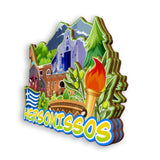 Refrigerator Magnet for Hersonissos Greece  1768