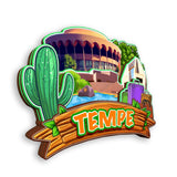 Refrigerator Magnet for Tempe Arizona USA  312