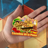 Магнит на холодильник для Кастелло-де-ла-Плана Испания 1576 г.