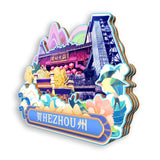 Refrigerator Magnet for Hezhou, Guangxi, China  697