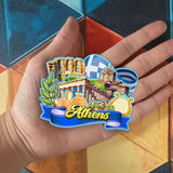Refrigerator Magnet for Athens Greece  1705
