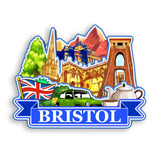 Refrigerator Magnet for Bristol UK  1448
