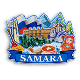 Refrigerator Magnet for Samara Russia  2553