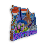 Refrigerator Magnet for Rotterdam Netherlands  1973
