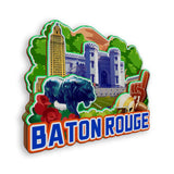 Kühlschrankmagnet für Baton Rouge Louisiana USA 962