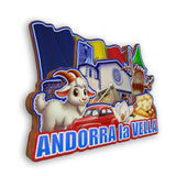 Refrigerator Magnet for Andorra la Vella Andorra  2405