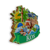 Refrigerator Magnet for Kos Greece  1759