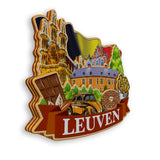 Refrigerator Magnet for Leuven Belgium  2014