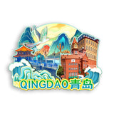 Refrigerator Magnet for Qingdao, Shandong, China  409