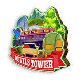Refrigerator Magnet for Devils Tower Wyoming USA  923