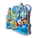 Refrigerator Magnet for Kyiv Ukraine  2391