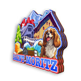 Refrigerator Magnet for Saint Moritz Switzerland  2049