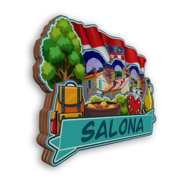 Refrigerator Magnet for Salona Croatia  2239