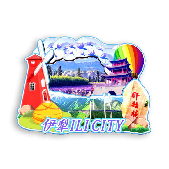 Kühlschrankmagnet für Yili, Xinjiang, China 625