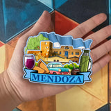 Refrigerator Magnet for Mendoza Argentina  2828