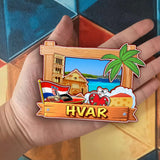 Refrigerator Magnet for Hvar Croatia  2217