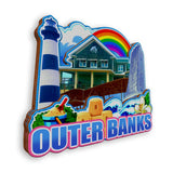 Refrigerator Magnet for Outer Banks North Carolina USA  1092