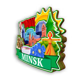 Refrigerator Magnet for Minsk Belarus  2466