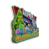 Refrigerator Magnet for Granville Island Canada  1888
