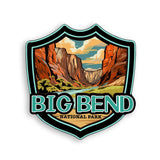 Kühlschrankmagnet für Big Bend Nationalpark Texas USA 394