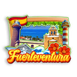 Kühlschrankmagnet für die Insel Fuerteventura, Spanien 1426