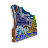 Refrigerator Magnet for Loannina Greece  1721