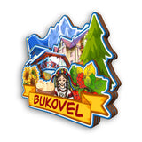Refrigerator Magnet for Bukovel Ukraine  2400