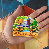 Kühlschrankmagnet für Montpelier, Vermont, USA 883
