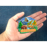 Магнит на холодильник для Girdwood Alaska USA 164