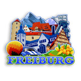 Kühlschrankmagnet für Freiburg Deutschland 1201