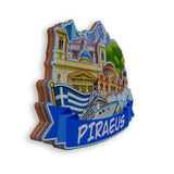 Refrigerator Magnet for Piraeus Greece  1733