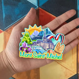 Refrigerator Magnet for Mont Saint-Michel France  1372