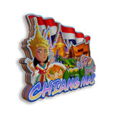 Refrigerator Magnet for Chiang Mai Thailand  2785