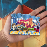 Refrigerator Magnet for Mar Del Plata Argentina  2832