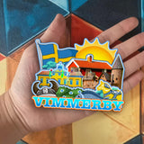 Refrigerator Magnet for Vimmerby Sweden  2187