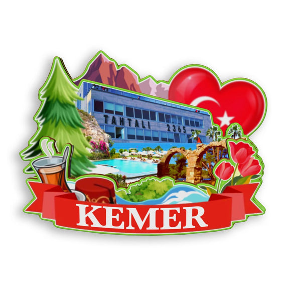 Refrigerator Magnet for Kemer Greece  1694