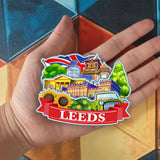 Refrigerator Magnet for Leeds UK  1456