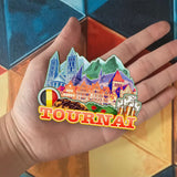 Refrigerator Magnet for Tournai Belgium  2015