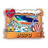 Kühlschrankmagnet für Bodo Norway 2283