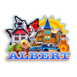 Refrigerator Magnet for Albert Canada  1882